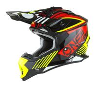 Oneal 2Series Rush V.22 Casque de motocross, rouge-jaune, taille XS pour homme