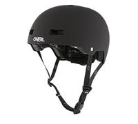 O'NEAL | Casque de vélo de Montagne | Enduro All-Mountain | Système de réglage de la Taille, Technologie Zone Flex | Casque Dirt Lid ZF Solid | Adulte | Noir | Taille M L