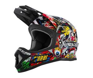 O'NEAL | Casque de vélo de Montagne | Enfants | VTT Downhill | Coque en ABS, aérations pour Une Ventilation et Un Refroidissement optimaux, Norme de sécurité EN1078 | Casque Sonus Youth