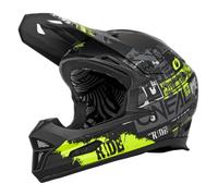 O'NEAL | Casque de vélo de Montagne | VTT Downhill | Conforme à la Norme de sécurité EN1078, Coque extérieure en ABS | Casque Fury Ride V.22 | Adulte | Multi | Taille XL