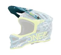 O'NEAL | Casque de vélo de Montagne | VTT Downhill | Doublure Dri-Lex®, Ouvertures de Ventilation pour Le Refroidissement, Coque extérieure en Fibre de Verre | Casque Blade HYPERLITE | Adulte