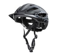 O'NEAL Casque de Vélo I Casque VTT Dynamique avec de Larges Trous d'Aération I Norme de Sécurité EN1078 I Enduro Helmet Q RL V.22 I Casque Vélo Homme et Femme | Noir | Taille XS/M