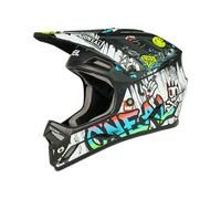 Oneal Backflip Rancid Casque de descente, noir-blanc, taille XL pour homme