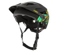 ONeal Defender S21 Muerta, casque de vélo L/XL Noir/Jaune Néon/Rouge/Turquoise Noir/Jaune Néon/Rouge/Turquoise