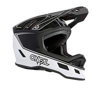 O'NEAL | Casque de VTT | VTT de Descente | Doublure Dri-Lex®, Ouvertures de Ventilation, Coque extérieure en Fibre de Verre | Casque HYPERLITE Blade Charger | Adulte | Noir/Blanc | Taille L