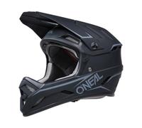 O'NEAL | Casque de VTT | VTT | Selon la norme de sécurité EN1078, coque extérieure en ABS | Casque à rétrogradation solide | Adulte | Noir | Taille M