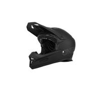 O'NEAL | Casque intégral de vélo | VTT Descente | Aux Normes de sécurité EN1078, Ouvertures de Ventilation, Coque extérieure en ABS | Casque VTT Fury Solid | Adulte | Noir | Taille XL