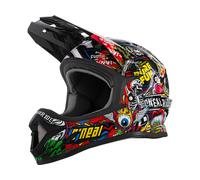 ONeal Sonus Crank, casque de vélo pour enfants M Noir/Rouge/Vert/Jaune Noir/Rouge/Vert/Jaune