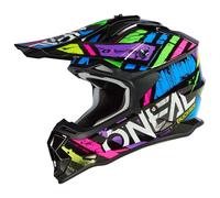 O'Neal Casque motocross 2SRS Glitch S23 Multicolore Taille S