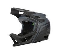 O'NEAL | Casque VTT | Enduro MTB Downhill | Norme de sécurité EN1078, Ouvertures de Ventilation facilitant la Respiration, IPX® ACells | Transition Helmet Flash | Adulte | Gris Noir | XL