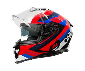 Oneal CHALLANGER EXO Integralhelm schwarz-weiss-rot-blau L