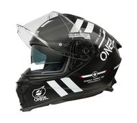 Oneal CHALLANGER WARHAWK Integralhelm matt schwarz-weiss-rot L