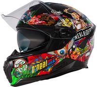 Oneal Challenger Crank Casque, noir-multicolore, taille S pour homme