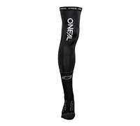 O'NEAL | Chaussettes de motocross | Motocross Enduro | Tissu tricoté pour le confort, dos en maille pour plus de ventilation| Chaussette Pro XL avec genouillère | Adulte | Noir | Taille unique