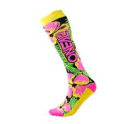 Paire de chaussettes hautes o neal pro mx island jaune multi