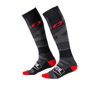O'NEAL | Chaussettes de VTT Motocross | VTT Downhill Freeride | Absorbe la sueur, renforce la zone du talon et de la semelle | Pro MX Sock COVERT| Unisex | Adulte | Gris Anthracite | Taille unique