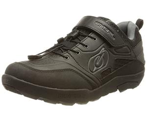 O'NEAL | Chaussures de vélo | VTT DH FR Descente Freeride | Excellente adhérence, Semelle SPD, système de laçage Rapide, matière Respirante | Chaussures Traverse SPD | Adulte | Noir | Taille 37