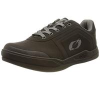 O'NEAL | Chaussures de VTT | MTB Downhill Freeride | Vegan | Compatible avec Les plaques de pédales SPD, Dessus : PU Durable et léger, Respirant | Pinned SPD V.22 Shoe | Adulte | Noir Gris | 43