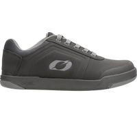 O'Neal - Chaussures VTT Pinned Flat Pedal V.22 - Downhill, Vegan - Noir/Gris Taille 45 Homme