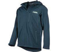 Oneal Cyclone Soft Shell Veste de pluie, bleu, taille M pour homme