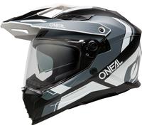 O'Neal Casque d'aventure D-SRS Nomad L Noir/Blanc/Gris