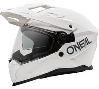 ONeal D-SRS Solid S26, casque d aventure M Blanc Blanc