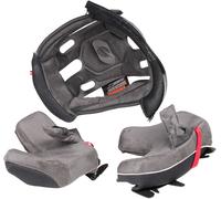 ONeal D-SRS, doublure/coussinets des joues XL Noir Noir