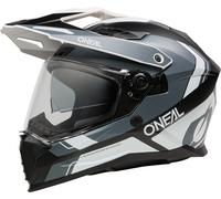O'Neal Casque d'aventure D-SRS Nomad L Noir/Blanc/Gris