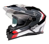 O'Neal Casque d'aventure D-SRS Nomad Noir/Blanc/Rouge Taille L
