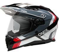O'Neal Casque d'aventure D-SRS NOMAD Noir/Blanc/Rouge Taille S