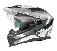 Oneal D-SRS Nomad Casque d’Enduro, Noir Gris Blanc, 2XL (63/64)