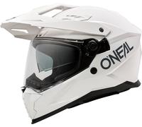 O'Neal Casque d'aventure D-SRS Solid S26 intégral Blanc XXL