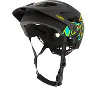 ONeal Defender S21 Muerta, casque de vélo L/XL Noir/Jaune Néon/Rouge/Turquoise Noir/Jaune Néon/Rouge/Turquoise