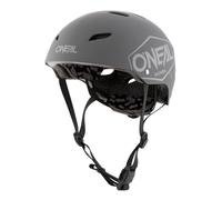 Oneal Dirt Lid Plain Casque de vélo pour les jeunes, gris, Taille Y/M (49/50)