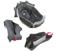 ONeal 3SRS, Doublure/plaque de joues enfants L Noir/Gris Noir/Gris