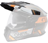 Oneal DSeries Square Casque Peak, noir/rouge, Taille unique