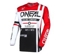 O'Neal E005-316 Élément Warhawk V.24 Maillot 2XL Noir/Blanc/Rouge