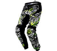 ONeal Element Attack, pantalon en textile 38 Noir/Jaune Néon Noir/Jaune Néon
