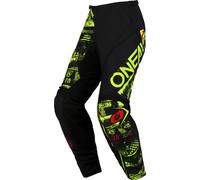 ONeal Element Attack S23, pantalon en textile 28 Noir/Jaune Néon Noir/Jaune Néon