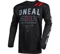 Oneal Element Dirt Maillot motocross, noir/gris, Taille M