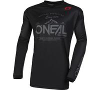 ONeal Element Dirt S23, jersey S Noir/Gris Noir/Gris