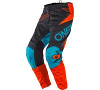 O'NEAL Element Factor Pantalon de cross Gris/Orange/Bleu 30 gris 30