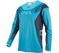 Oneal Element FR Hybrid V.22 Maillot de vélo, bleu, taille S pour homme