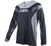 Oneal Element FR Hybrid V.22 Maillot de vélo, noir-gris, taille S pour homme