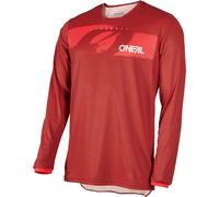Oneal Element FR Hybrid V.24 Maillot de vÃ©lo, rouge, taille XL