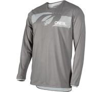 Oneal Element FR Hybrid V.24 Maillot de vélo, gris, taille M pour homme