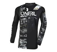 O'NEAL Élément Jersey T-Shirt, Noir/Blanc, XL Mixte