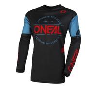 O'NEAL Élément Jersey T-Shirt, Noir/Bleu, XXL Mixte
