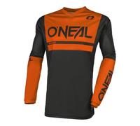 O'NEAL Élément Jersey T-Shirt, Noir/Orange, L Unisex