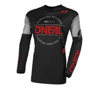 O'NEAL Élément Jersey T-Shirt, Noir/Rouge, XXL Unisex